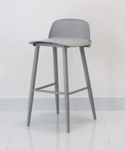 Ghe bar Kopis Stool hien dai mau xam