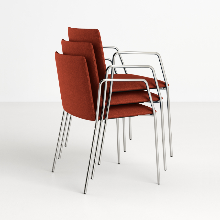 Ghế Ăn Stamp Armchair Segis WC343